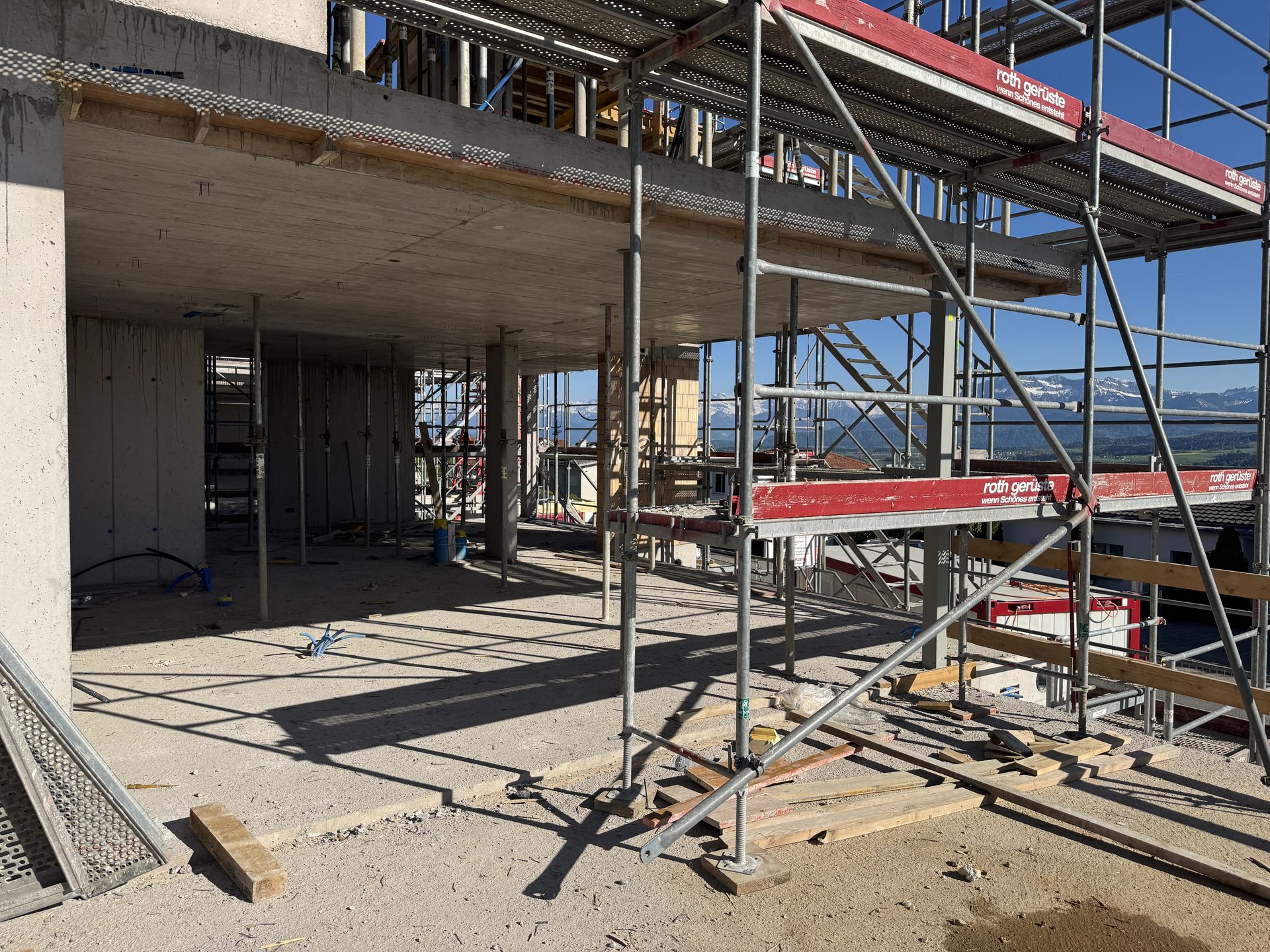 Baustelle Rohbau