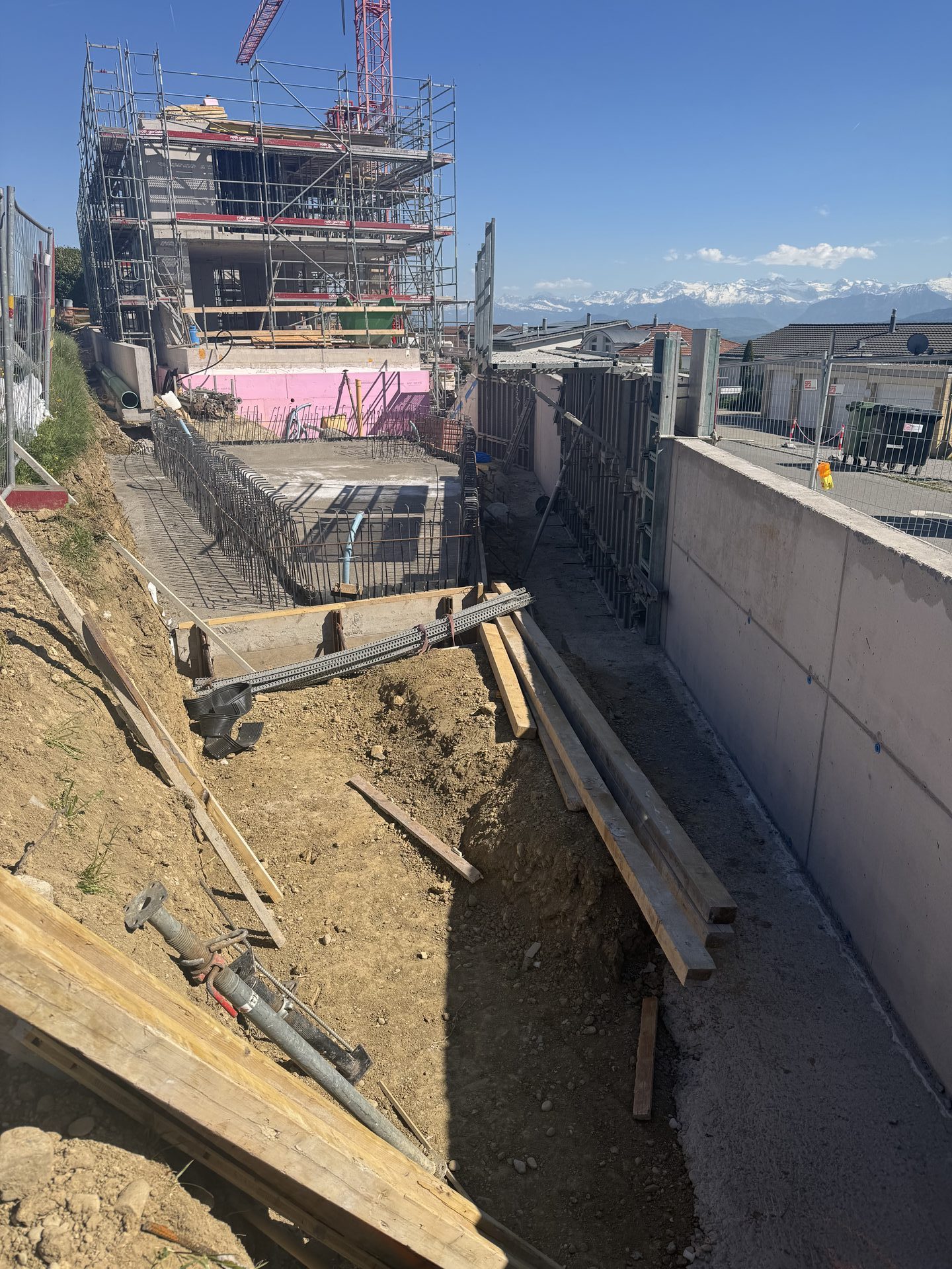 Kran Baustelle